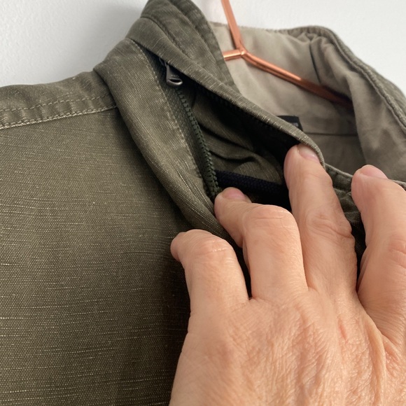 James Perse Stowaway Hood Jacket NWT Size Large - Picture 7 of 11